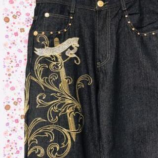最終値下げ デニム ジーンズ 34インチの画像