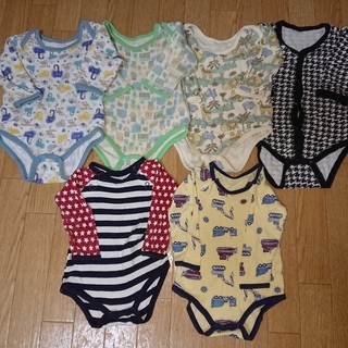 70サイズ　ベビー服　長袖②　男の子用　6着