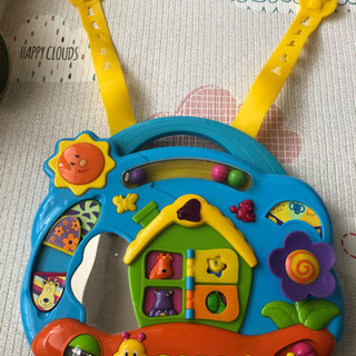 ベビーカーチャイルドシートにもつけれるオモチャの画像