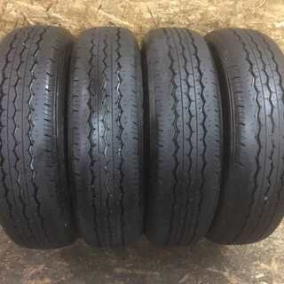 BS RD-613 STEEL 195/80R15 107/105L LT 15インチ 夏タイヤ 4本 2019年製 バリ溝 ハイエース キャラバン等　(TI105) クレジットカード QR決済可能