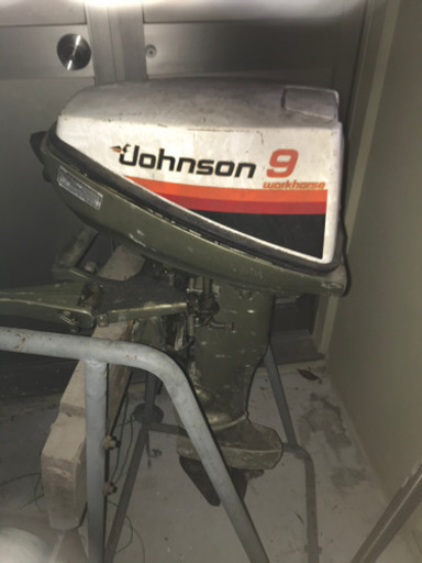９馬力の船外機