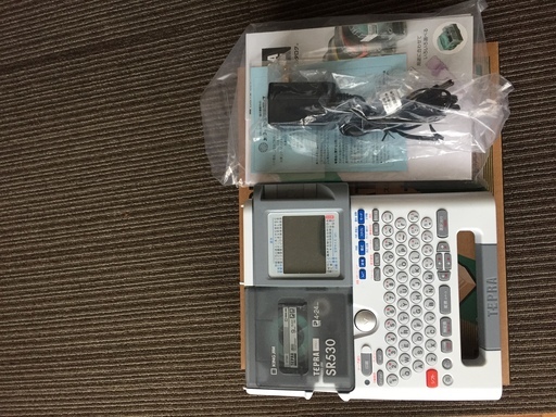 TEPRA　SR530新同品です！