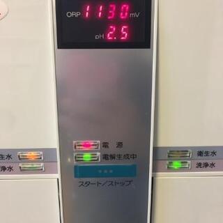 消毒液、殺菌用の衛生水（強酸性水・次亜塩素酸水)