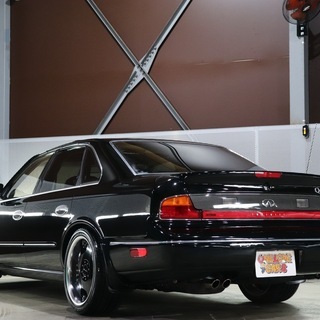 【車検２年付】  日産 インフィニティQ45 4.5 タイプV 油圧アクティブサスペンション装着車 社外18inアルミ/サンルーフ/ETC☆自社ローン・オートローン全国対応の画像
