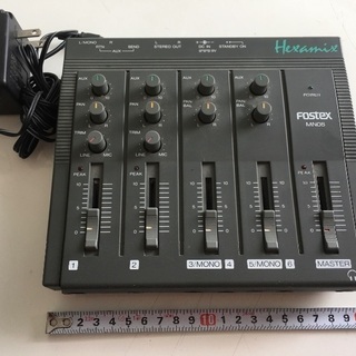 Fostex mn06 マイクミキサー　オーディオミキサー