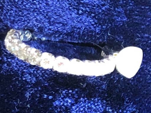 購入額から七割引き　オリジナルオーダーメイド　ダイヤ入りピアス　美品