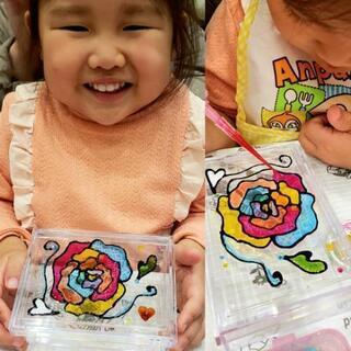 3/15屋外無料体験!きらきらステンドグラス風ディンプルアートの画像