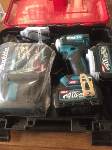 マキタ最新❗️４０Vインパクトセット