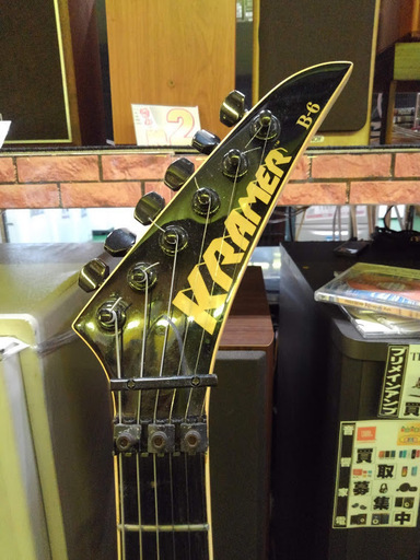【店舗同時販売中】KRAMER　クレイマー　ジャンクギター　ケース付き