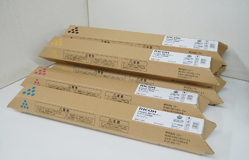 未使用 RICOH/リコー imagio MP Pトナー 純正 C5000 シアン マゼンタ イエロー×2本 ブラック×2本 6本セット ☆ PayPay(ペイペイ)決済可能 ☆ 札幌市 清田区 平岡