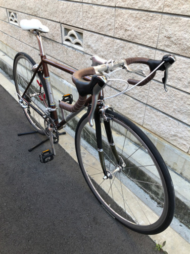 引取り限定！クロモリロード！