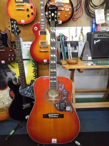 【店舗同時販売中】エピフォン　ハミングバード　ジャンク品　アコギ