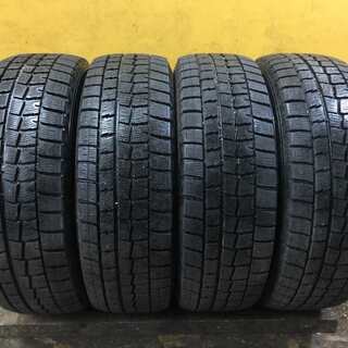 DUNLOP WINTER MAXX WM01 205/65R16 16インチ スタッドレス 4本 2016年製 バリ溝 アルファード エスティマ等　(VTN140) クレジットカード QR決済可能