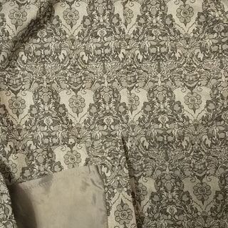 ジャガード織柄シルバーグレータイトスカートの画像