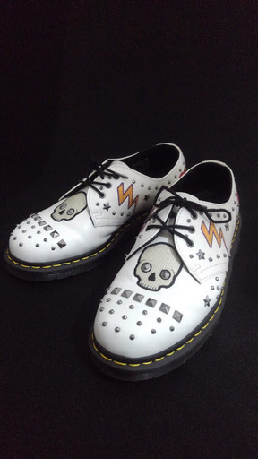 【愛品倶楽部柏店】ドクターマーチン 3ホールシューズ 約26cm 美品