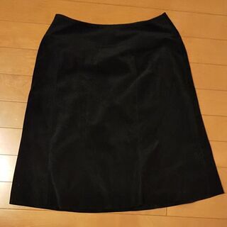 ブラックベロアセットアップの画像