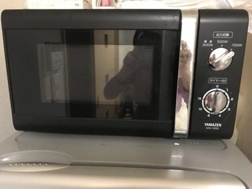 家庭用電化製品セット。 ( 冷蔵庫、洗濯機、ガス炊飯器、電子レンジ、掃除機 )