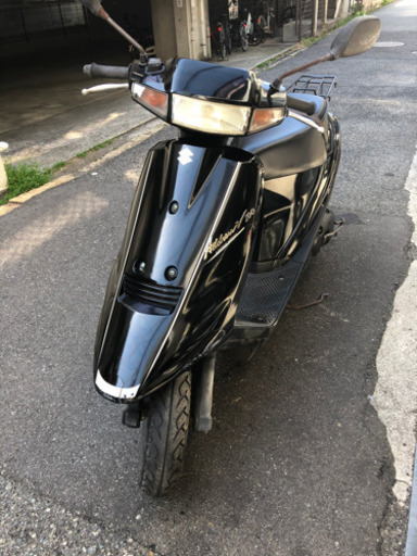 V100 アドレスCE13A スズキ　小型　防犯センサーあり