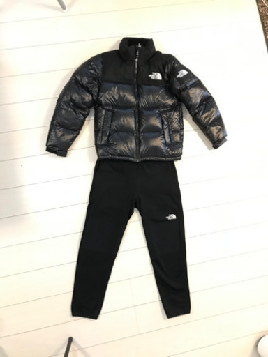 ノースフェイス　上下セット　美品　ヌプシダウン＋ロングパンツ　セット売り