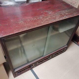 無料　引き戸　ガラス　アンティーク調の画像