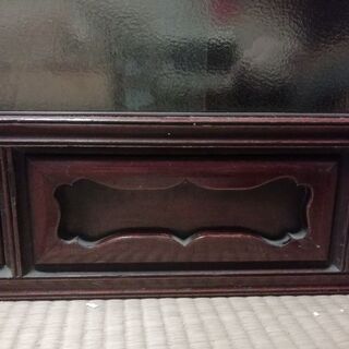 無料　引き戸　ガラス　アンティーク調の画像