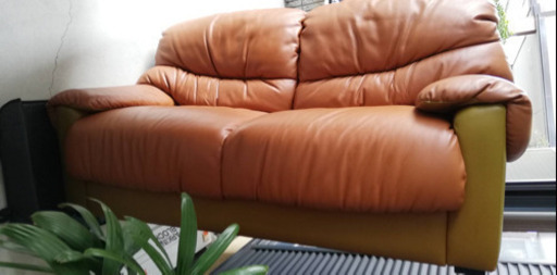 本革ソファー