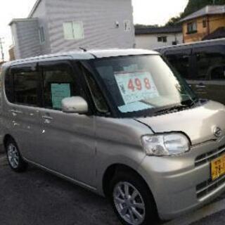 車検丸々2年付き!鹿児島市内より、介護車などに如何？  電動スライドドア付のタントXリミテッドです。          の画像