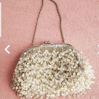 ANNA LUNA　ビーズパーティバッグ　の画像