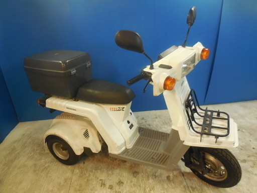 HONDA ジャイロ-X 白 冬相場最終値下げ価格 諸経費無し 消費者還元店 点検済み 当日お渡し可 自賠責保険加入で乗れます 横浜 都筑 宮前