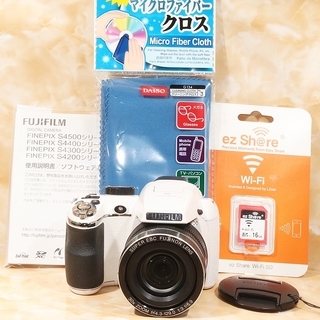 ★iPhone転送＆超望遠720mm＆30倍ズーム★富士フイルム S4500 ☆スマホ転送＆超望遠720mm＆30倍ズーム☆富士フイルム S4500