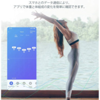 体重計 体組成計 基礎代謝 体脂肪計 体脂肪率 スマホの画像
