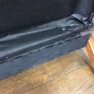 引越し処分。　3/26金曜まで。二人がけソファの画像