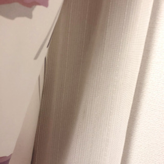 【お譲り先決定】ミラーレース＋花柄カーテンセット おしゃれ 北欧風 遮光 花柄カーテン しっかり遮光 の画像