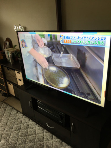 ５０インチTV、保証期間中です。