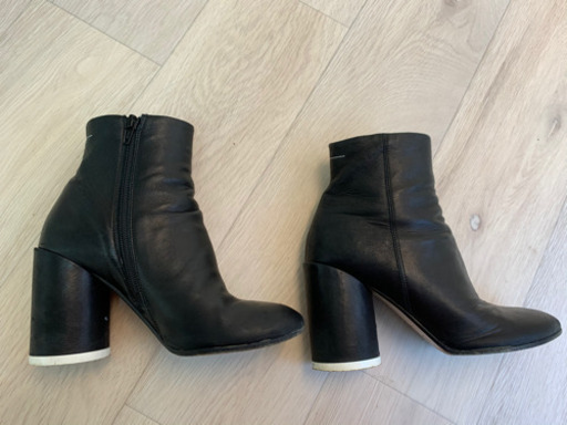 MM6 マルジェラ　ヒールブーツ