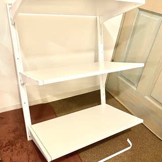 未使用　IKEA収納家具　壁掛け三段棚　ラック【7/7・8日引取...