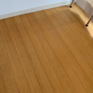 ウッドカーペット差し上げます。の画像