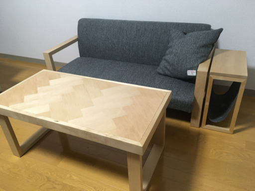 値段交渉可能【Harris Tweed】ソファ