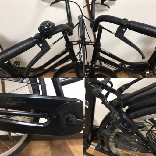 a.n.design-works 送料無料ヤクシン完全組立 自転車 27インチ