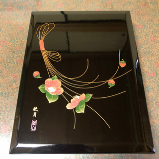 会津塗　小物入れの画像