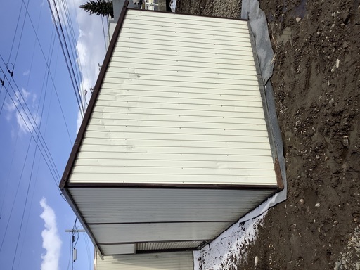 5.4m 2.6m 2.0m片流れの車庫