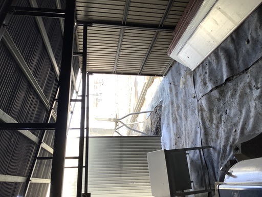 5.4m 2.6m 2.0m片流れの車庫