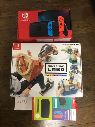 NINTENDO SWITH（外箱に傷あり）、専用ケース、NINTENDOLABO買ってくれませんか
