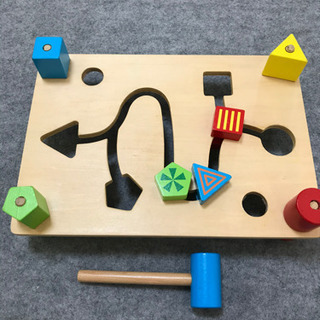 【木製のおもちゃ、3種類！】の画像