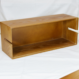 木製ケーブルボックス OAタップ収納 テーブルタップボックスの画像