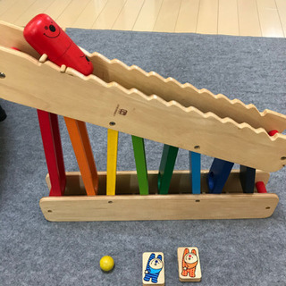 【木製のおもちゃ、3種類！】の画像
