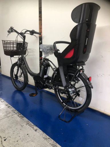 ブリヂストン　ビッケ 20インチ　8.9ah デジタル　電動自転車　電動アシスト　グレー