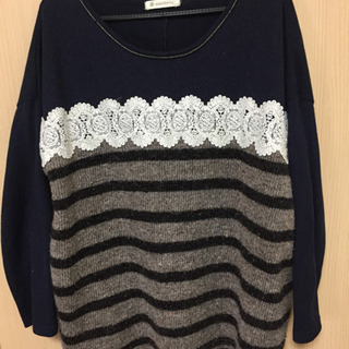 長袖 切り替えカットソー