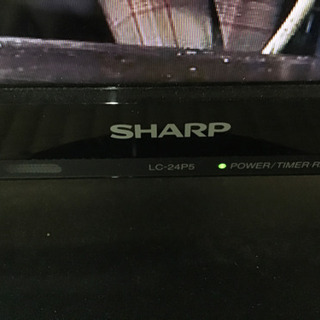 シャープ　液晶テレビ　24インチの画像