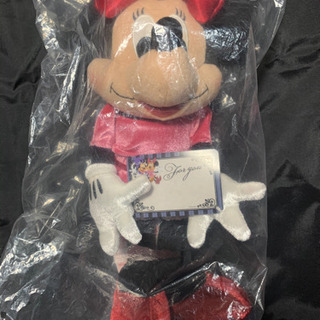 美品！　ミニーマウス　人形　記念品　